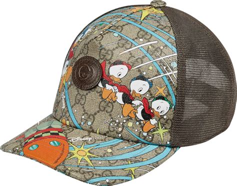 gucci donald duck cap|gucci duck trucker hat.